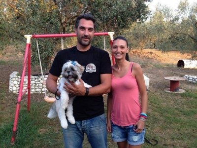 Με την Αμαρυλλίς και τον 6 μηνών Μπόνο, στο Πρόγραμμα Βασικής Υπακοής.